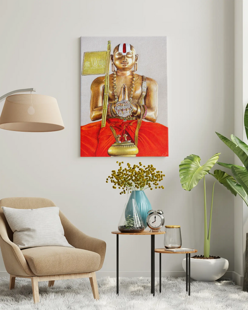 Swamy Ramanujar Canvas Print