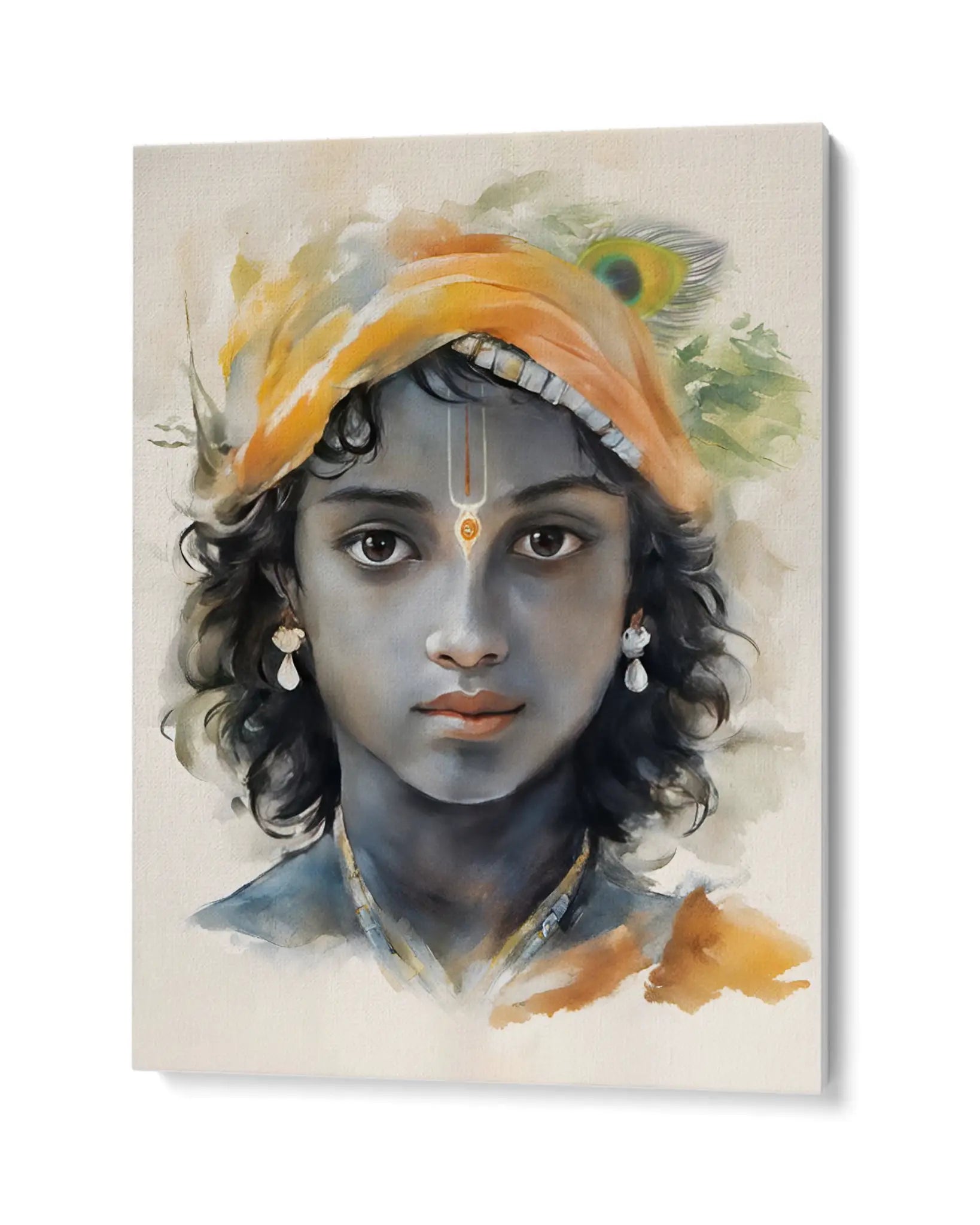 Krishna Canvas Print
